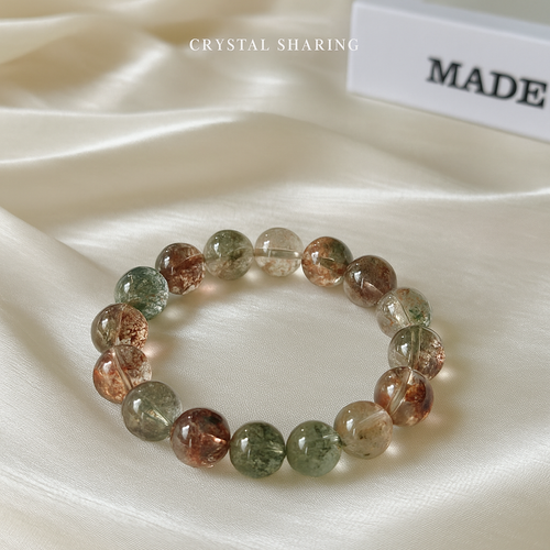 Green Phantom Crystal Bracelet – The Healing Power of Wood Element