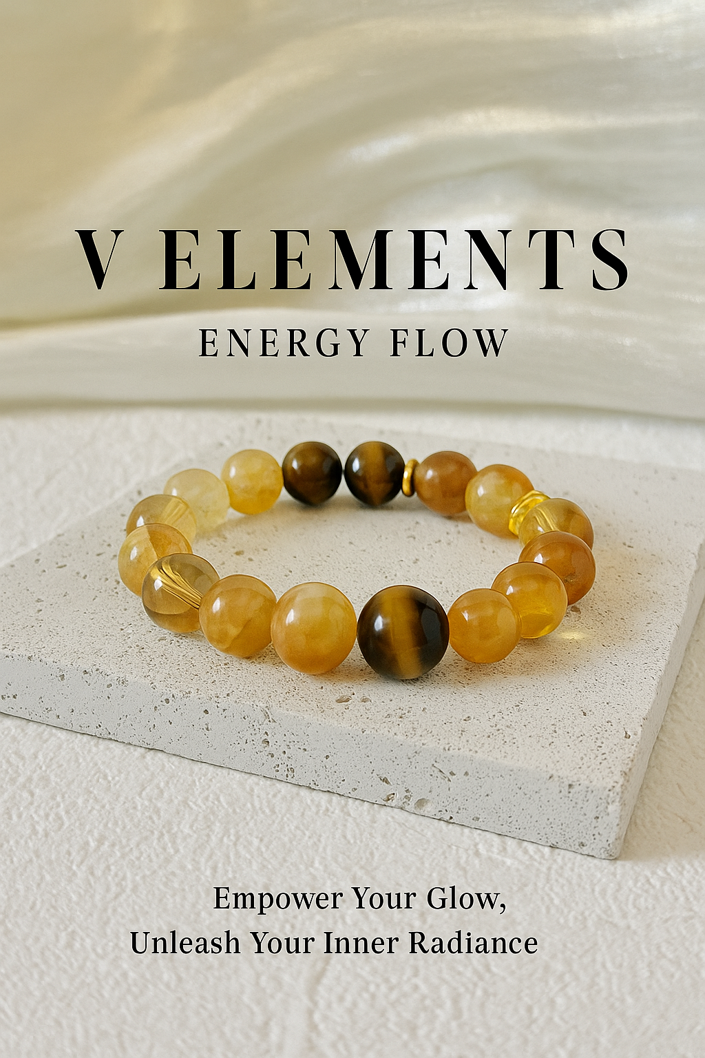Earth Element | Grounded Radiance Power Bracelet
