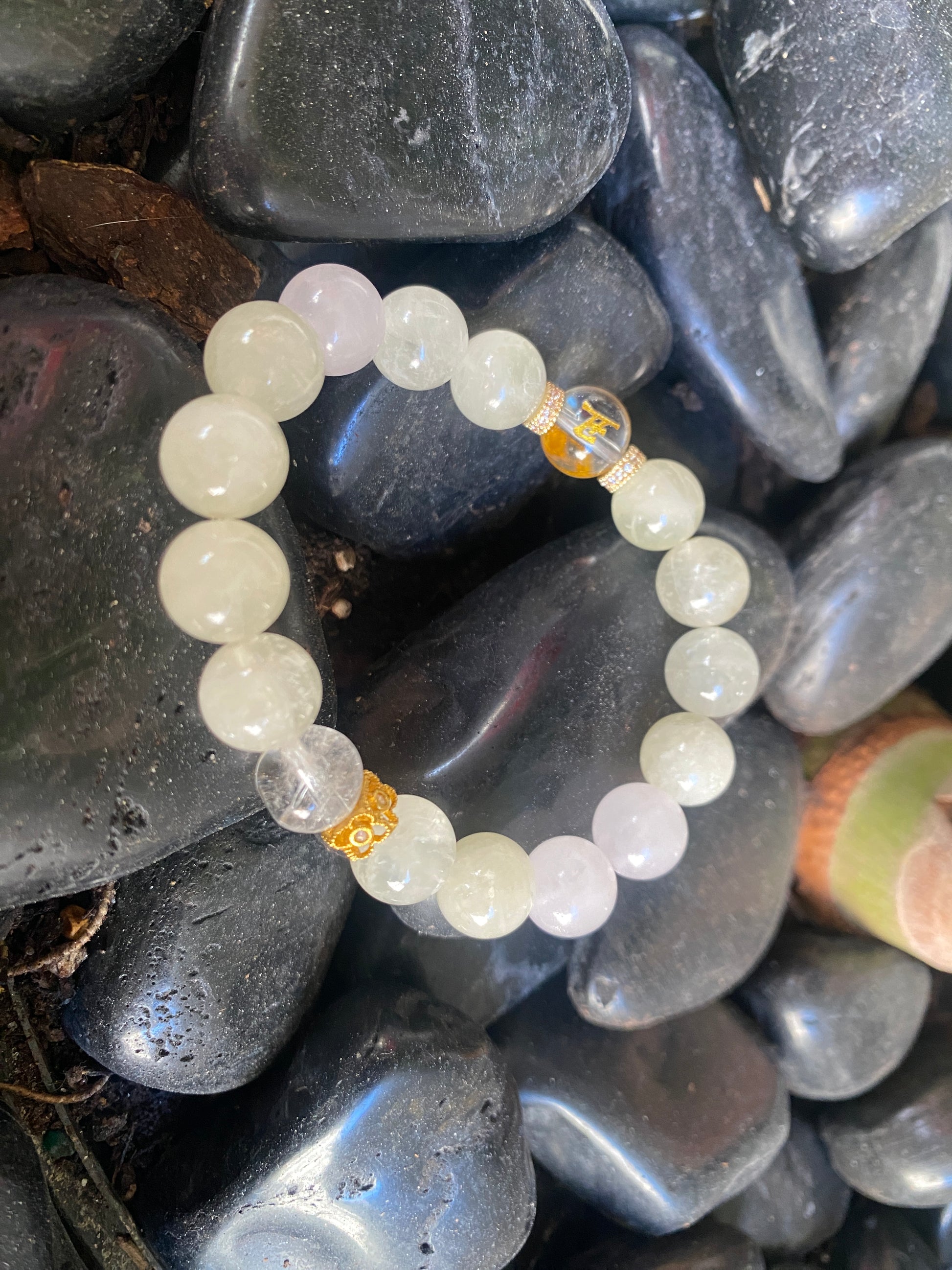 💰Gold Element | Golden Harmony Crystal Bracelet