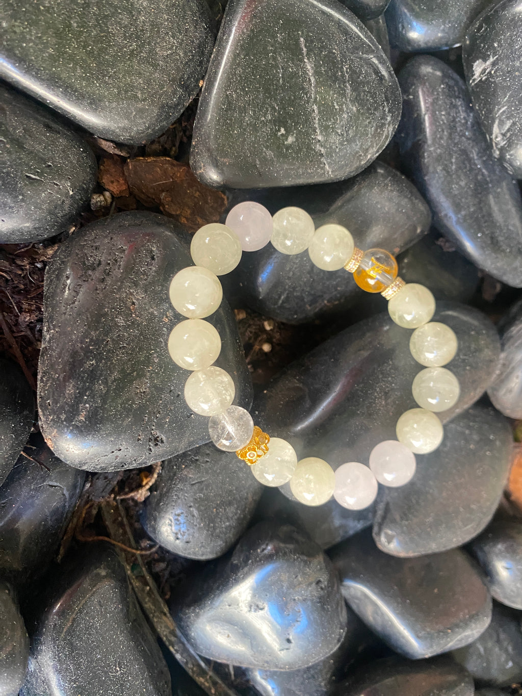 💰Gold Element | Golden Harmony Crystal Bracelet
